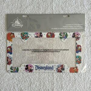 Disney Disneyland Resort Character License Plate Frame